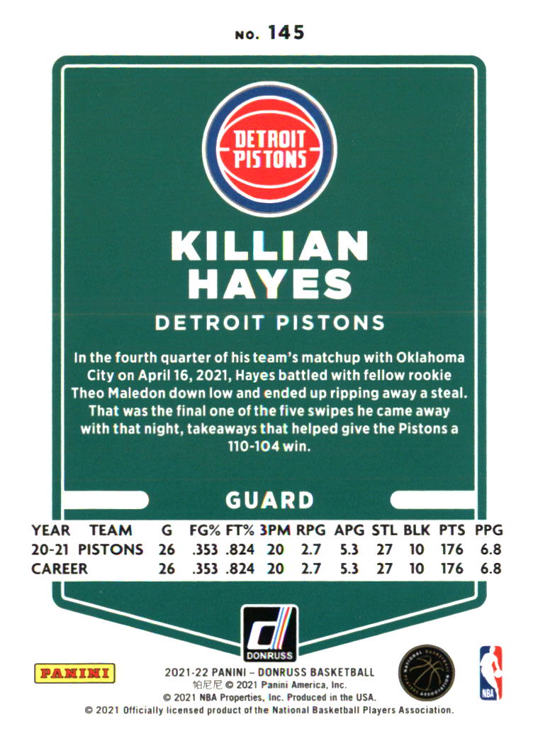 Detroit Pistons Basketball Cards - Choose from 100s Player Qty Discount - Part 1 - Picture 353 of 389