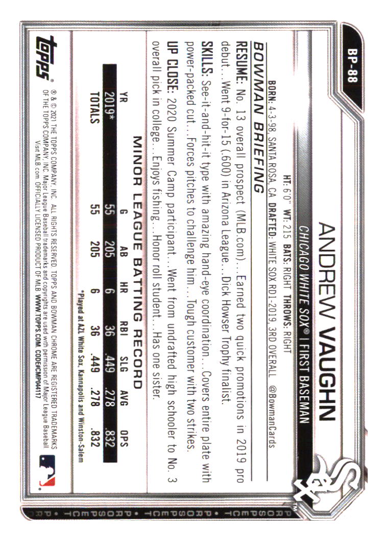 Chicago White Sox Baseball Cards - Choose from 100s Player Qty Discount - Part 6 - Picture 129 of 501
