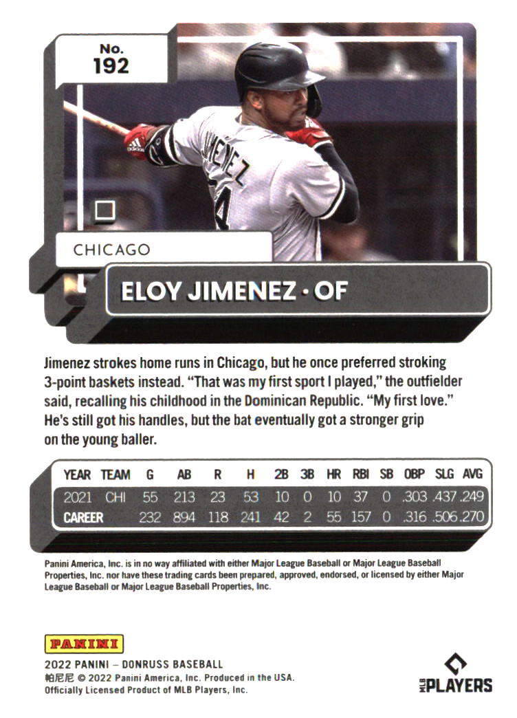 Chicago White Sox Baseball Cards - Choose from 100s Player Qty Discount - Part 6 - Picture 179 of 501