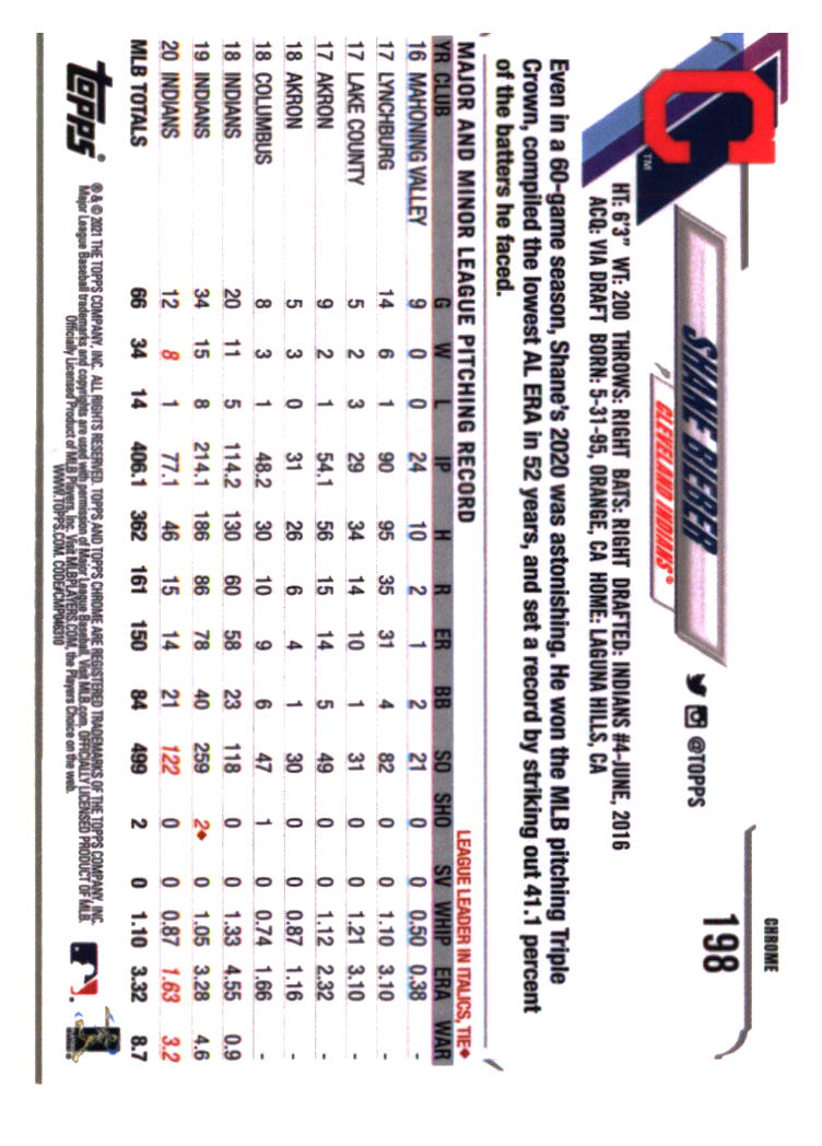 Cleveland Indians Baseball Cards - Choose from 100s Quantity Discount Part 3 - Picture 255 of 501