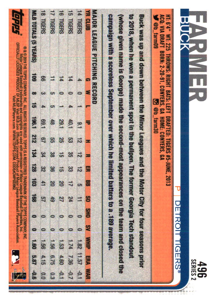 Detroit Tigers Baseball Cards - Choose from 100s Player Qty Discount - Part 3 - Picture 155 of 489