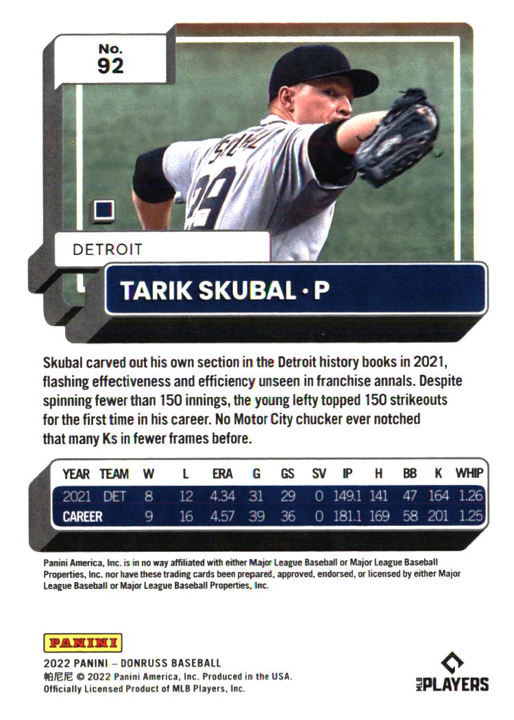 Detroit Tigers Baseball Cards - Choose from 100s Player Qty Discount - Part 3 - Picture 157 of 489