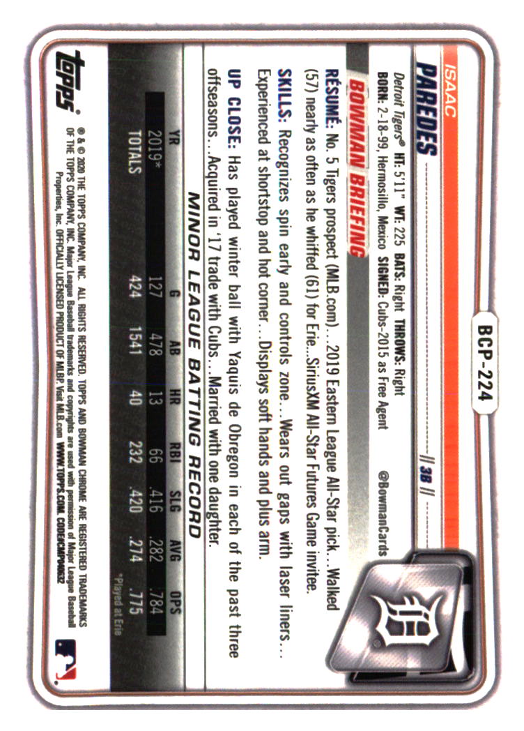 Detroit Tigers Baseball Cards - Choose from 100s Player Qty Discount - Part 3 - Picture 235 of 489