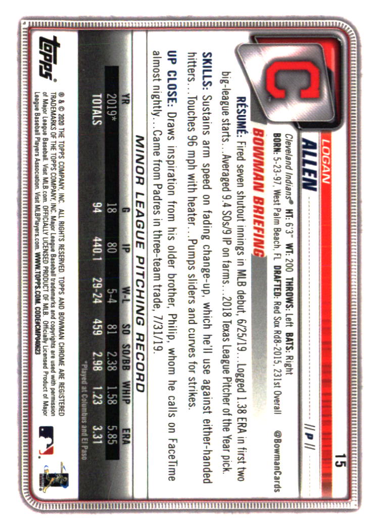 Cleveland Indians Baseball Cards - Choose from 100s Quantity Discount Part 3 - Picture 333 of 501