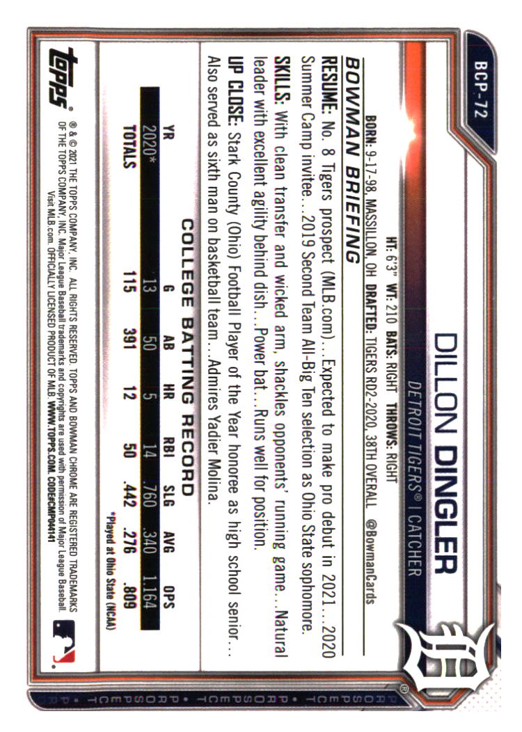 Detroit Tigers Baseball Cards - Choose from 100s Player Qty Discount - Part 3 - Picture 245 of 489