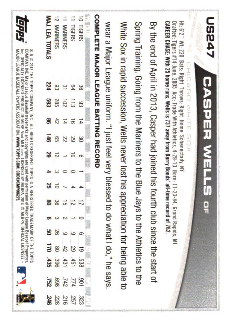 Chicago White Sox Baseball Cards - Choose from 100s Player Qty Discount - Part 1 - Picture 107 of 497