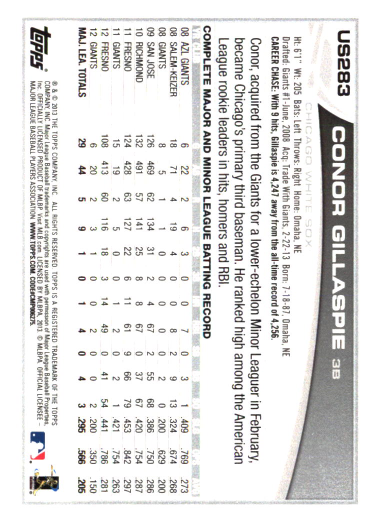 Chicago White Sox Baseball Cards - Choose from 100s Player Qty Discount - Part 1 - Picture 113 of 497