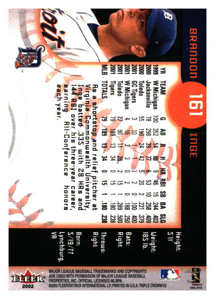 Detroit Tigers Baseball Cards - Choose from 100s Player Qty Discount - Part 3 - Picture 257 of 489