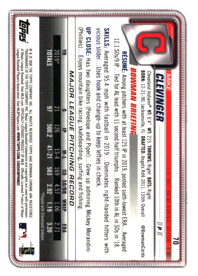 Cleveland Indians Baseball Cards - Choose from 100s Quantity Discount Part 3 - Picture 359 of 501