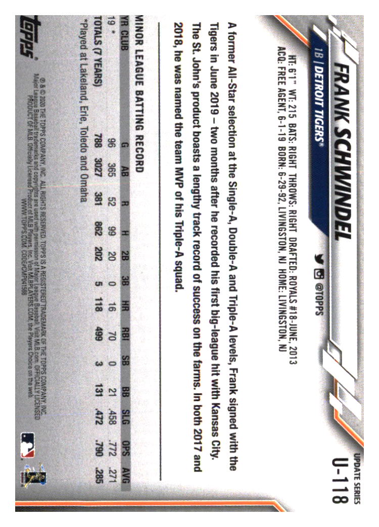 Detroit Tigers Baseball Cards - Choose from 100s Player Qty Discount - Part 3 - Picture 277 of 489