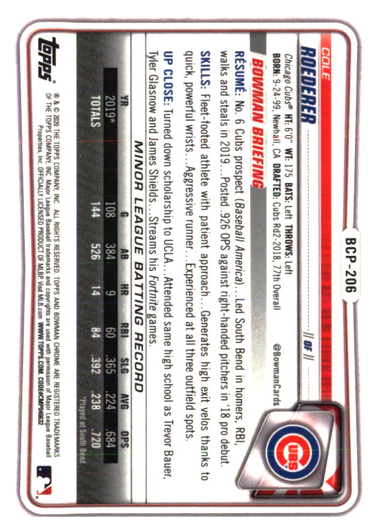 Chicago Cubs Baseball Cards - Choose from 100s Player Quantity Discount - Part 7 - Picture 115 of 501