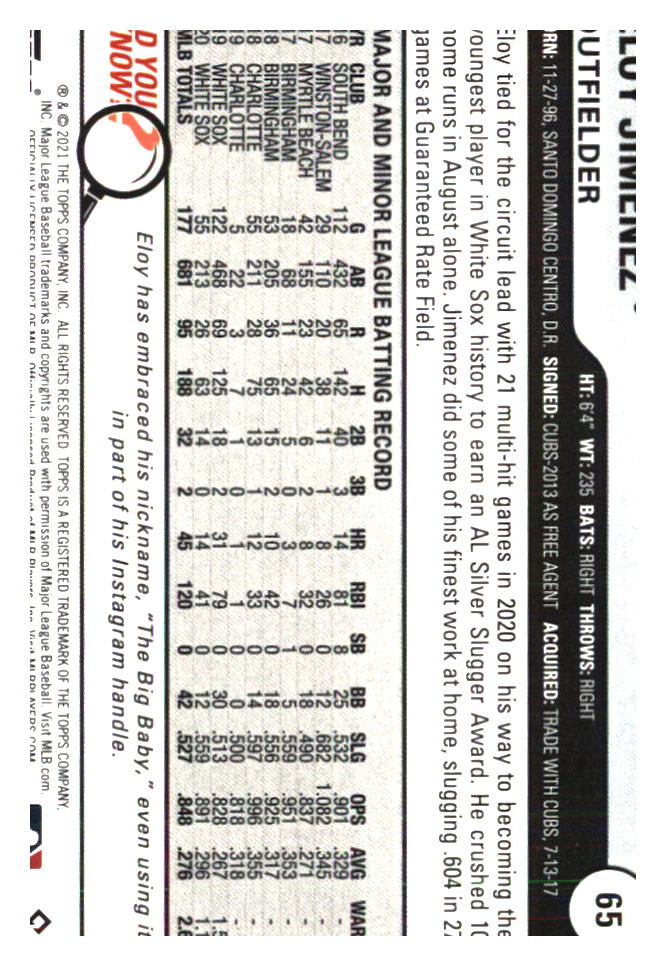 Chicago White Sox Baseball Cards - Choose from 100s Player Qty Discount - Part 6 - Picture 399 of 501