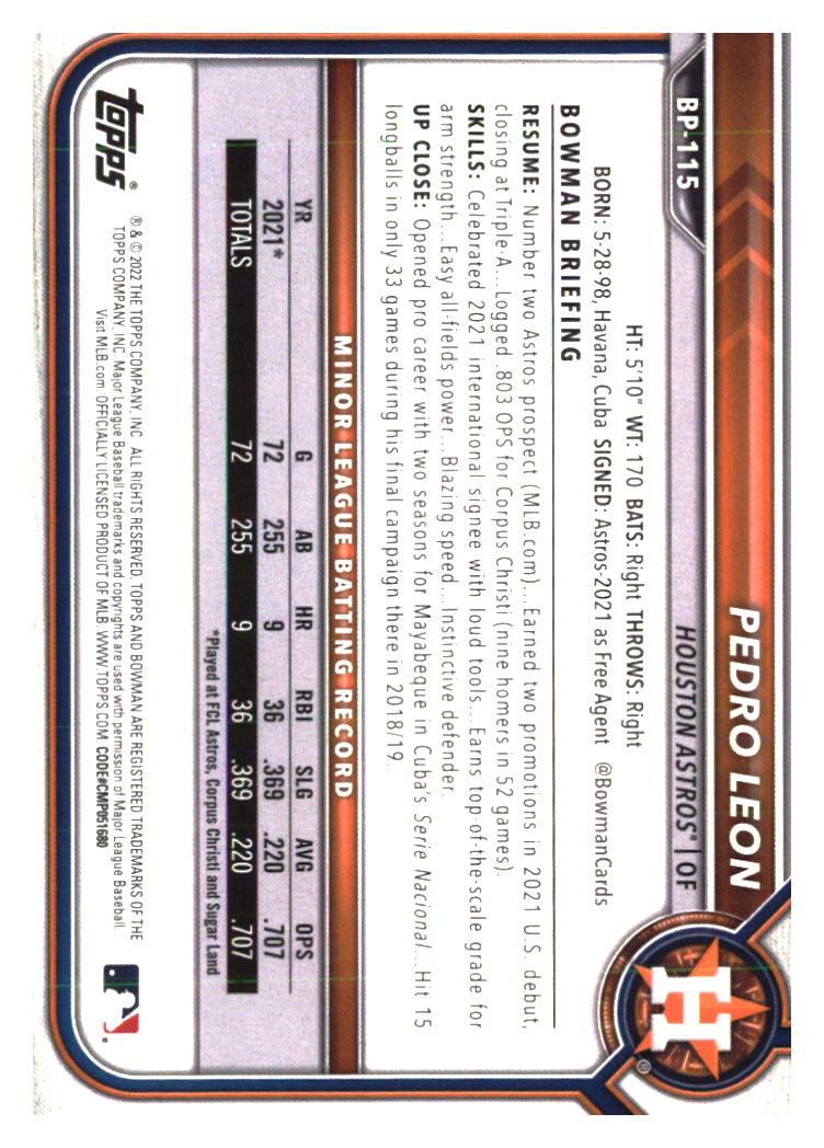 Houston Astros Baseball Cards Choose from 100s Player Qty Discount Part 5 - Picture 395 of 501