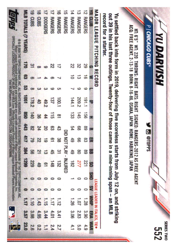 Chicago Cubs Baseball Cards - Choose from 100s Player Quantity Discount - Part 7 - Picture 257 of 501