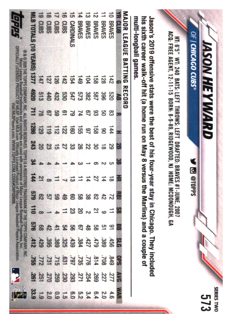 Chicago Cubs Baseball Cards - Choose from 100s Player Quantity Discount - Part 7 - Picture 263 of 501