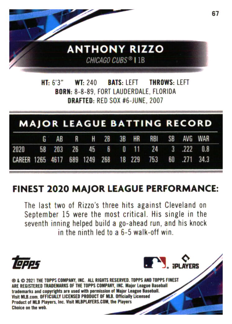 Chicago Cubs Baseball Cards - Choose from 100s Player Quantity Discount - Part 7 - Picture 299 of 501