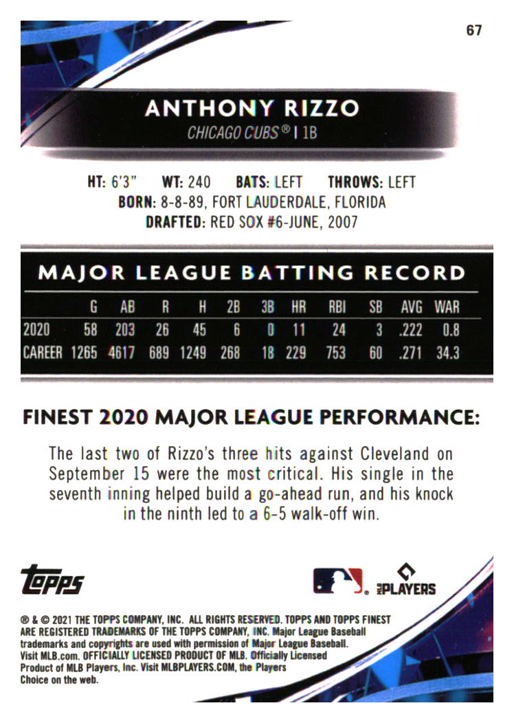Chicago Cubs Baseball Cards - Choose from 100s Player Quantity Discount - Part 7 - Picture 319 of 501