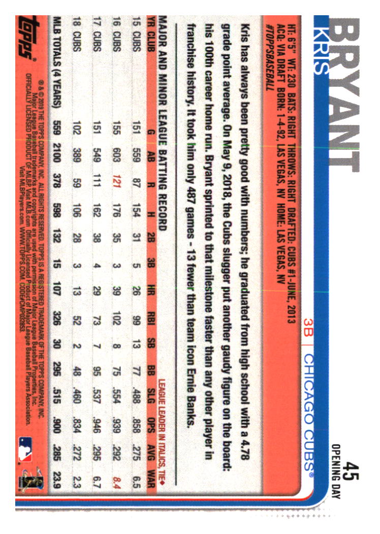 Chicago Cubs Baseball Cards - Choose from 100s Player Quantity Discount - Part 7 - Picture 337 of 501