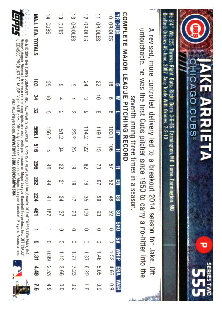 Chicago Cubs Baseball Cards - Choose from 100s Player Quantity Discount - Part 7 - Picture 407 of 501