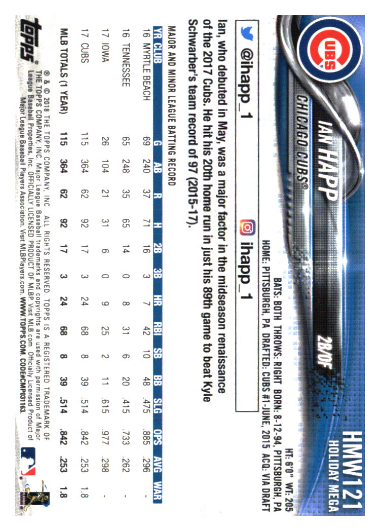 Chicago Cubs Baseball Cards - Choose from 100s Player Quantity Discount - Part 7 - Picture 439 of 501
