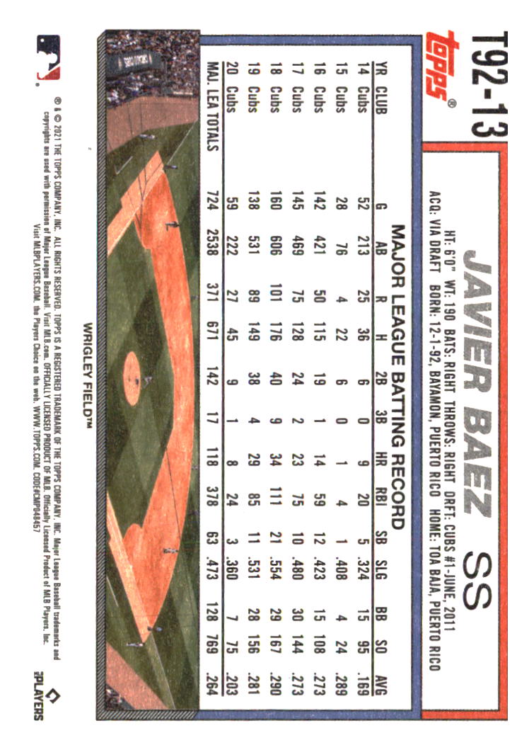 Chicago Cubs Baseball Cards - Choose from 100s Player Quantity Discount - Part 7 - Picture 453 of 501