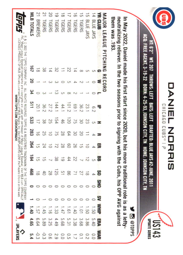 Chicago Cubs Baseball Cards - Choose from 100s Player Quantity Discount - Part 7 - Picture 465 of 501