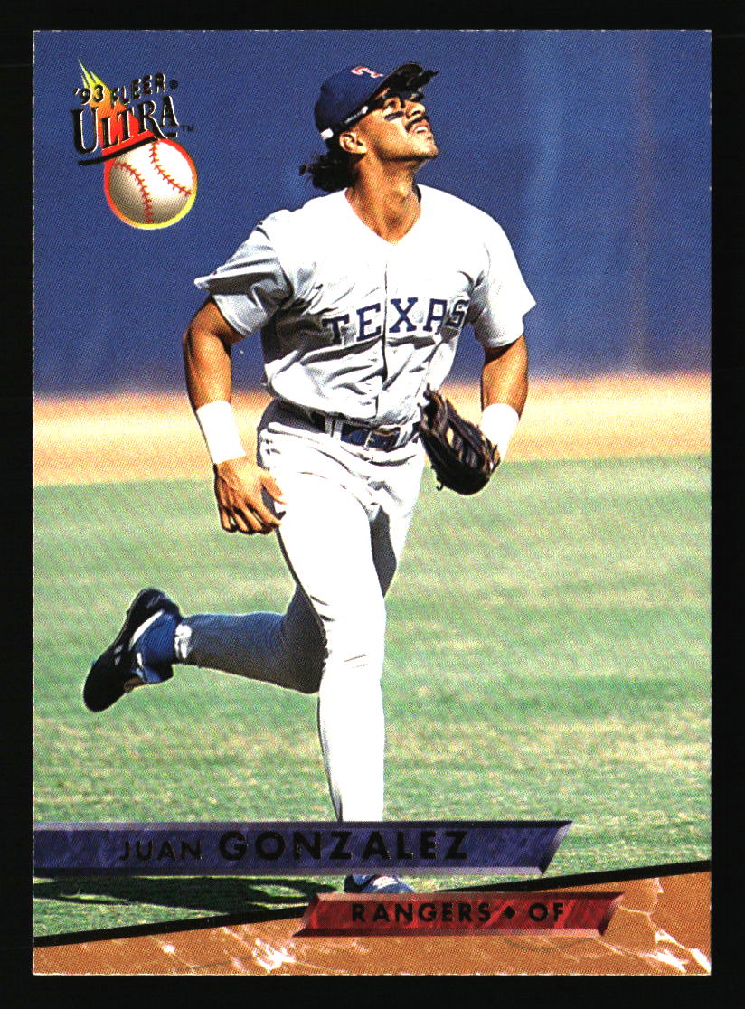 Juan Gonzalez Baseball Cards – You Pick – Texas Rangers Detroit Tigers – Part 1