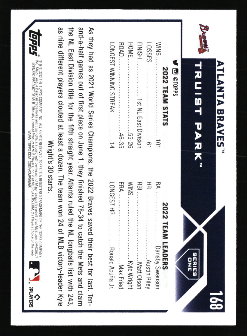 Atlanta Braves Baseball Cards - Choose from 100s Quantity Discount Part 2 - Picture 65 of 491