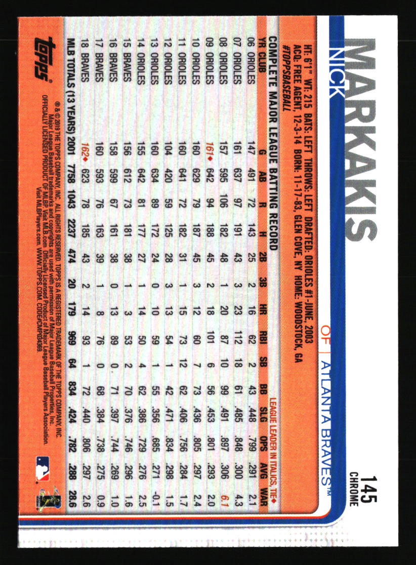 Atlanta Braves Baseball Cards - Choose from 100s Quantity Discount Part 2 - Picture 105 of 491