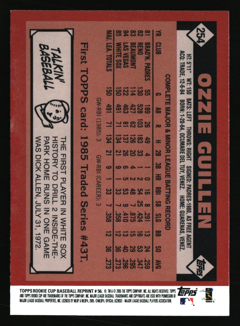 Chicago White Sox Baseball Cards - Choose from 100s Player Qty Discount - Part 1 - Picture 19 of 497