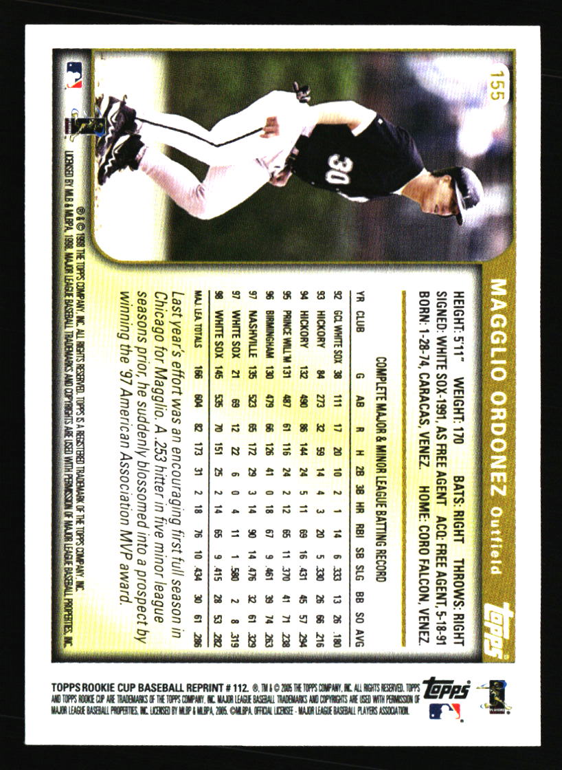 Chicago White Sox Baseball Cards - Choose from 100s Player Qty Discount - Part 1 - Picture 21 of 497
