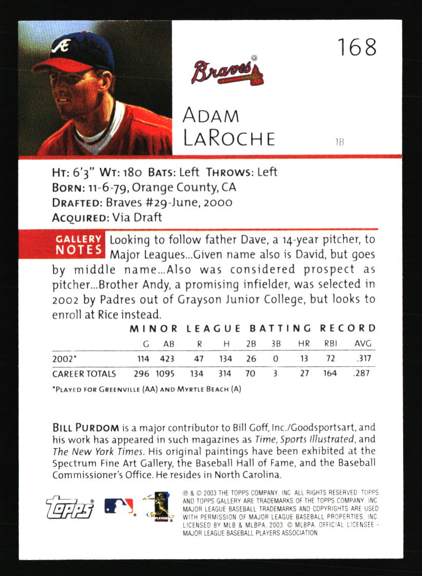 Atlanta Braves Baseball Cards - Choose from 100s Quantity Discount Part 2 - Picture 221 of 491