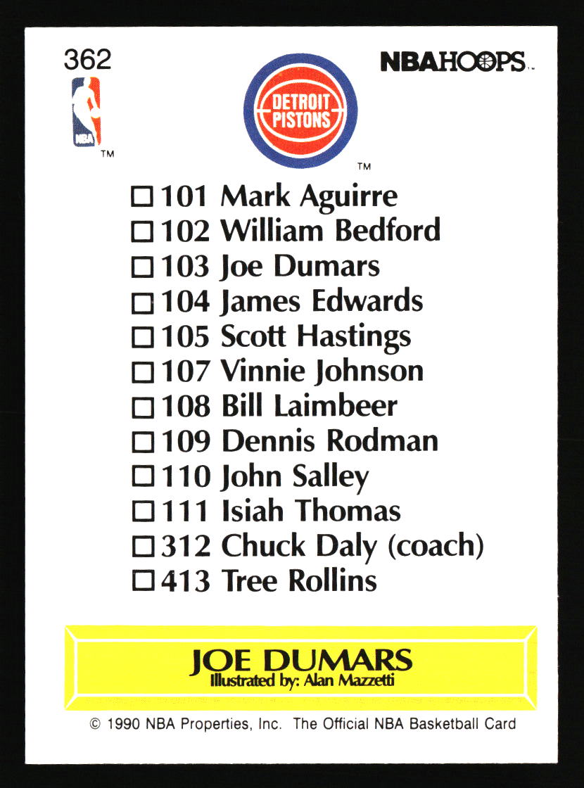 Detroit Pistons Basketball Cards - Choose from 100s Player Qty Discount - Part 1 - Picture 47 of 389