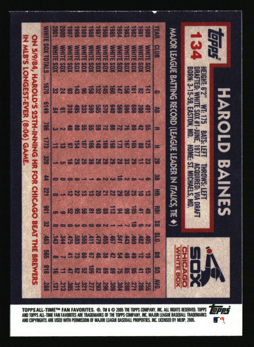 Chicago White Sox Baseball Cards - Choose from 100s Player Qty Discount - Part 1 - Picture 27 of 497