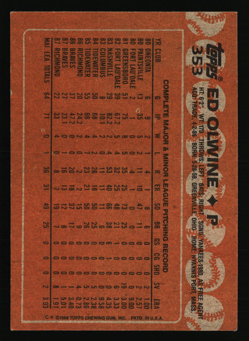Atlanta Braves Baseball Cards - Choose from 100s Quantity Discount Part 2 - Picture 325 of 491