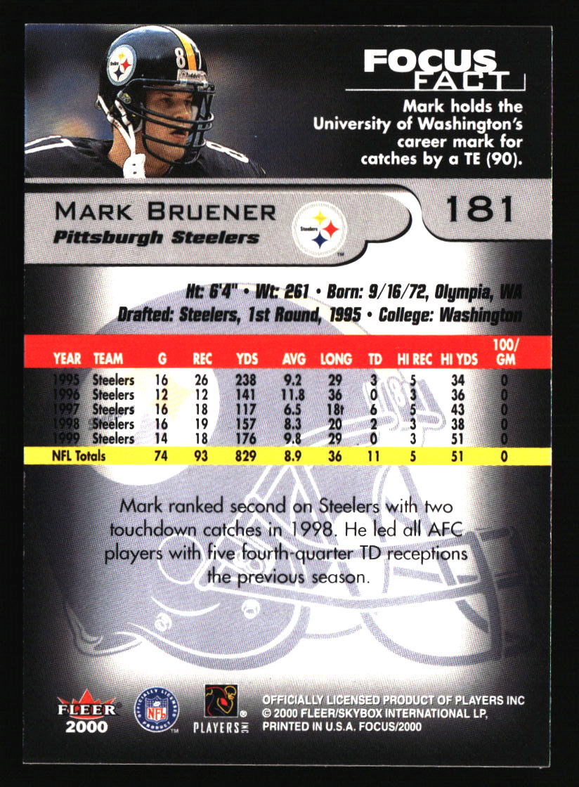 Pittsburgh Steelers Football Cards - Choose from 100s Player Qty Discount - Pt 4 - Picture 187 of 499