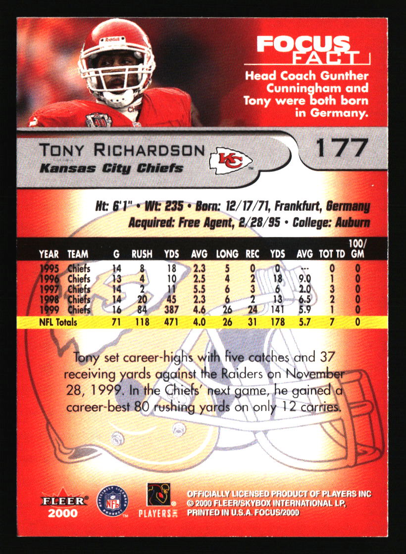 Kansas City Chiefs Football Cards - Choose from 100s Player Qty Discount - Pt 3 - Picture 75 of 493