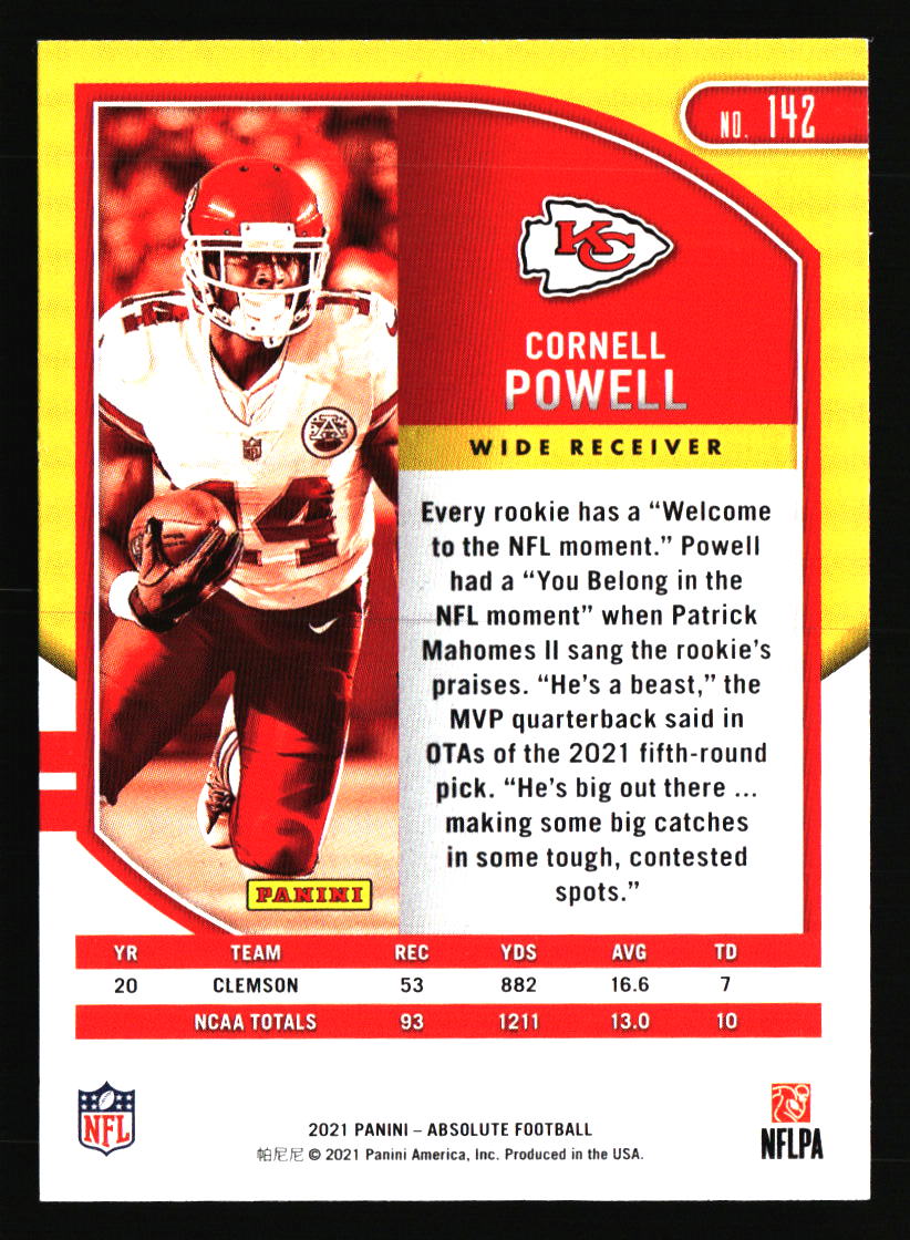 Kansas City Chiefs Football Cards - Choose from 100s Player Qty Discount - Pt 3 - Picture 107 of 493