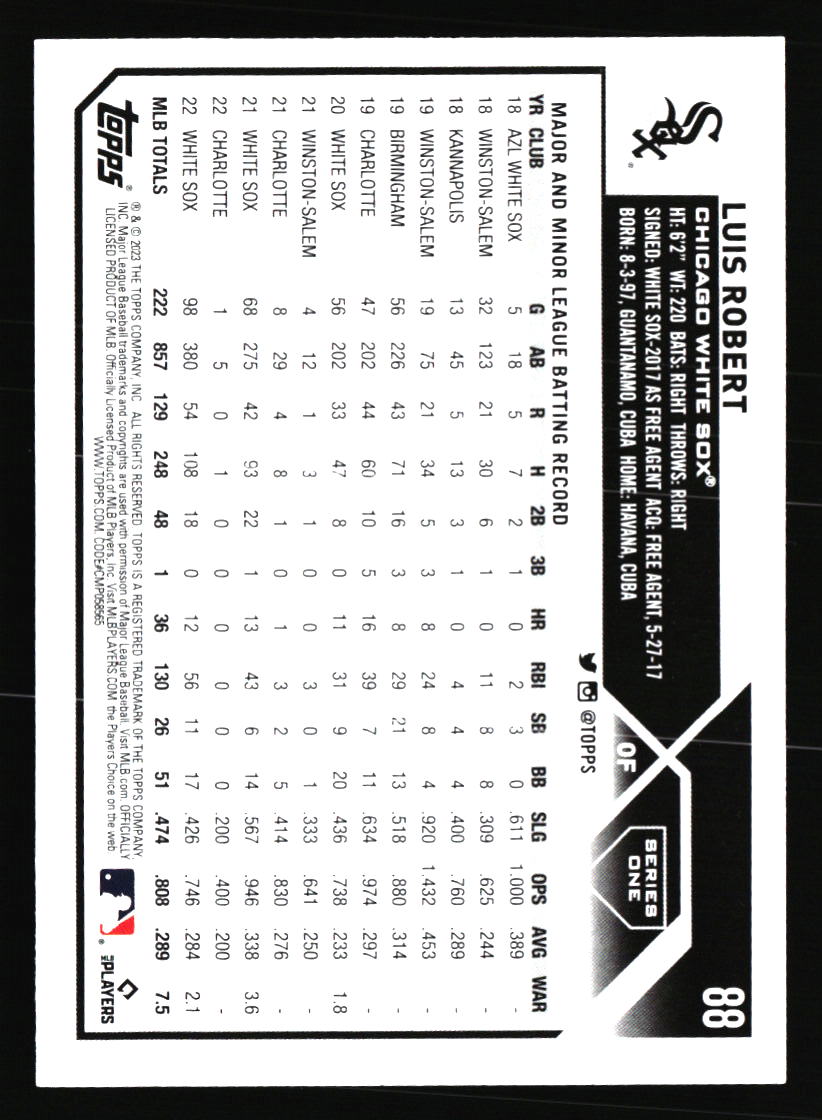 Chicago White Sox Baseball Cards - Choose from 100s Player Qty Discount - Part 1 - Picture 463 of 497