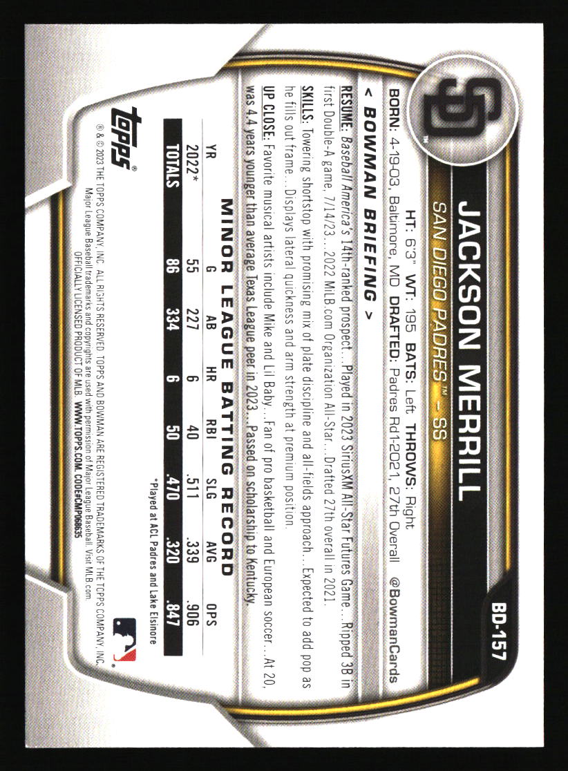 San Diego Padres Baseball Cards - Choose from 100s Quantity Discount Part 1 - Picture 97 of 487