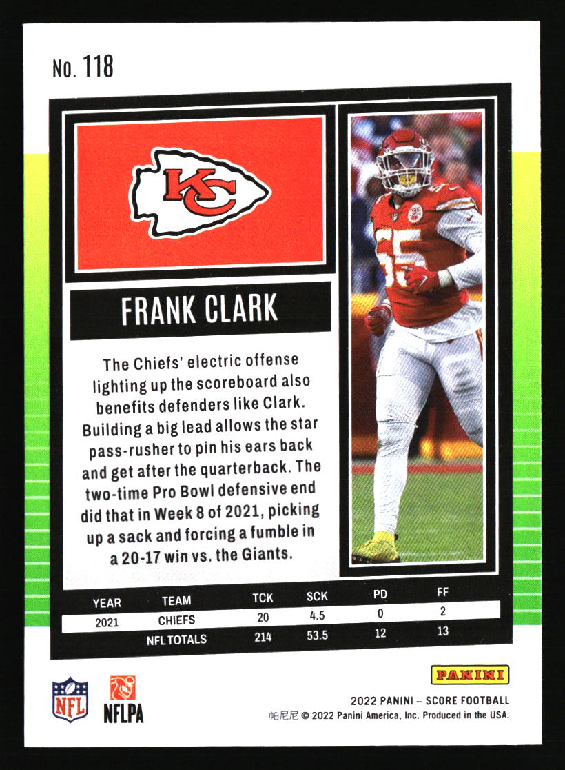 Kansas City Chiefs Football Cards - Choose from 100s Player Qty Discount - Pt 3 - Picture 131 of 493