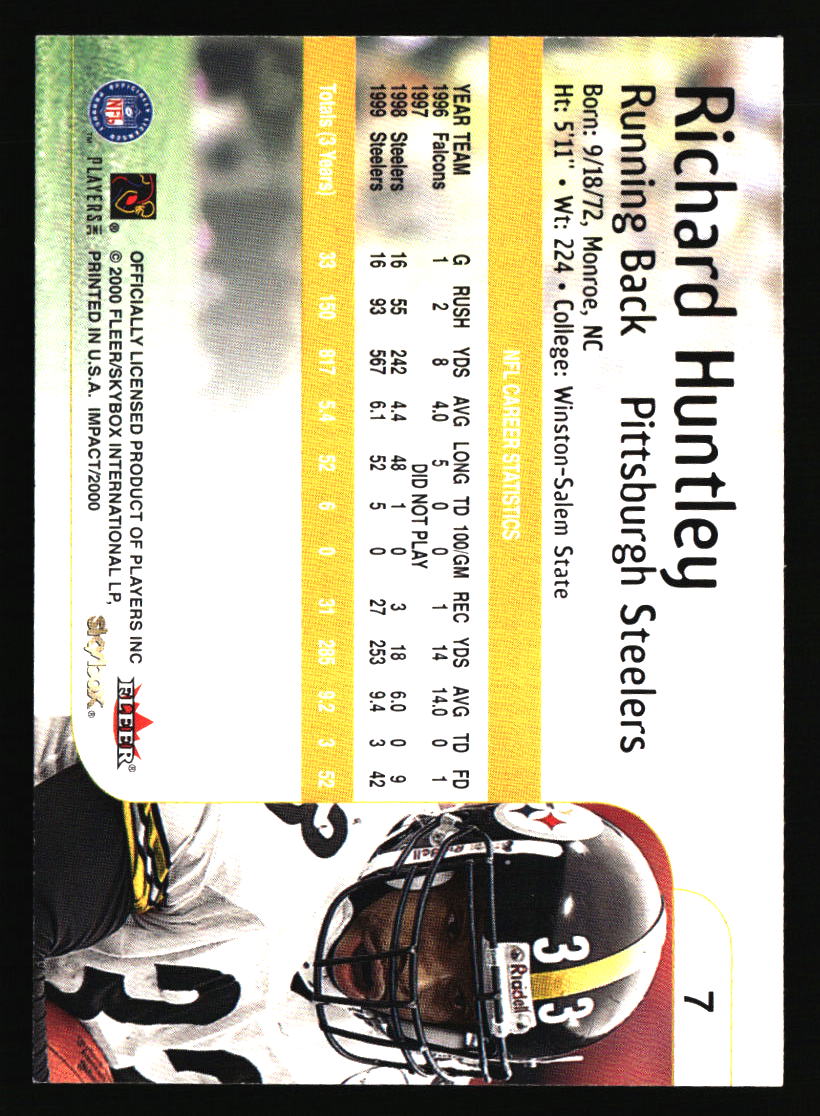 Pittsburgh Steelers Football Cards - Choose from 100s Player Qty Discount - Pt 4 - Picture 275 of 499