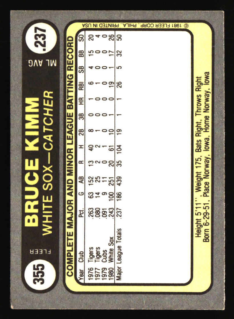 Chicago White Sox Baseball Cards - Choose from 100s Player Qty Discount - Part 1 - Picture 495 of 497