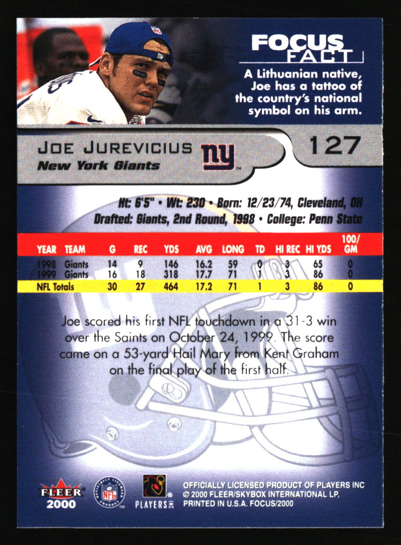 New York Giants Football Cards - Choose from 100s Player Qty Discount - Part 3 - Picture 135 of 499