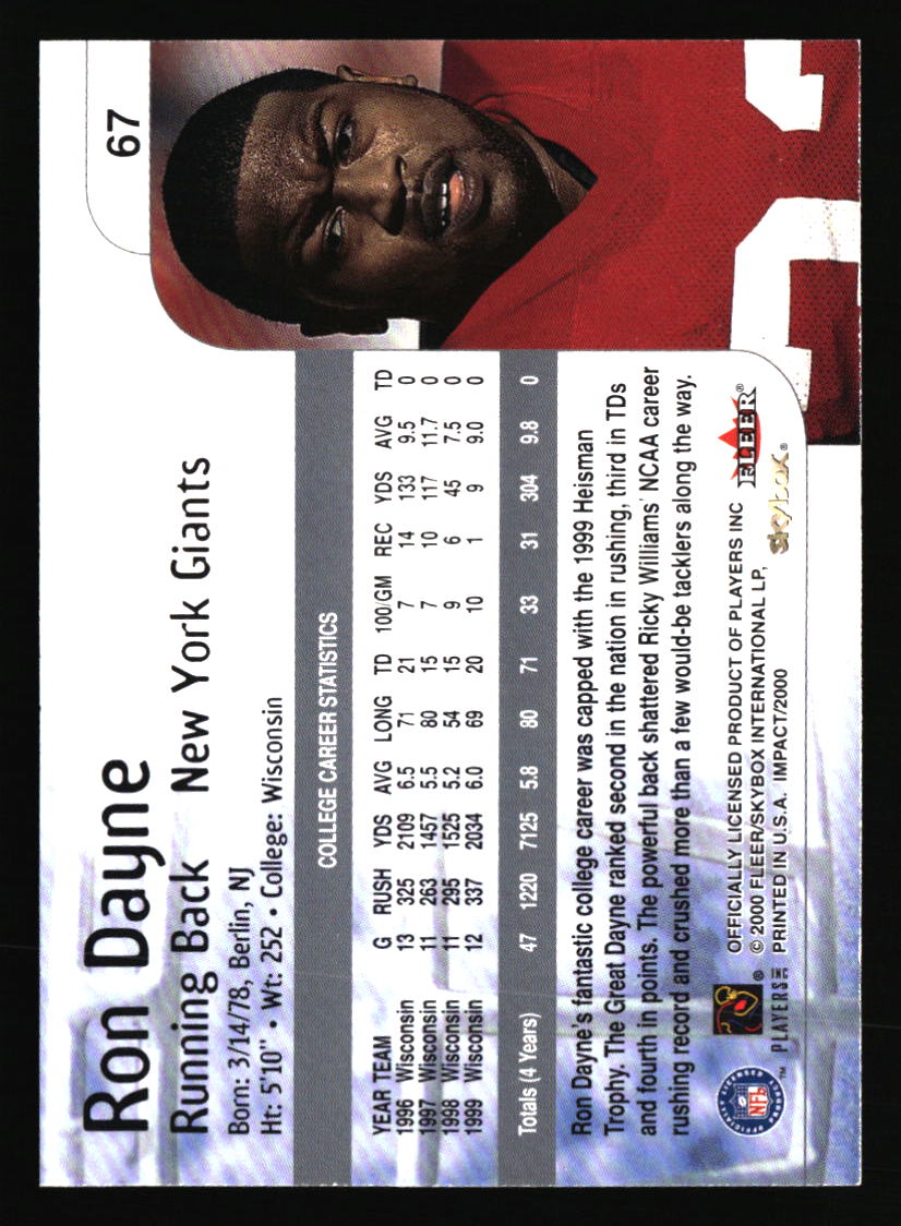 New York Giants Football Cards - Choose from 100s Player Qty Discount - Part 3 - Picture 143 of 499
