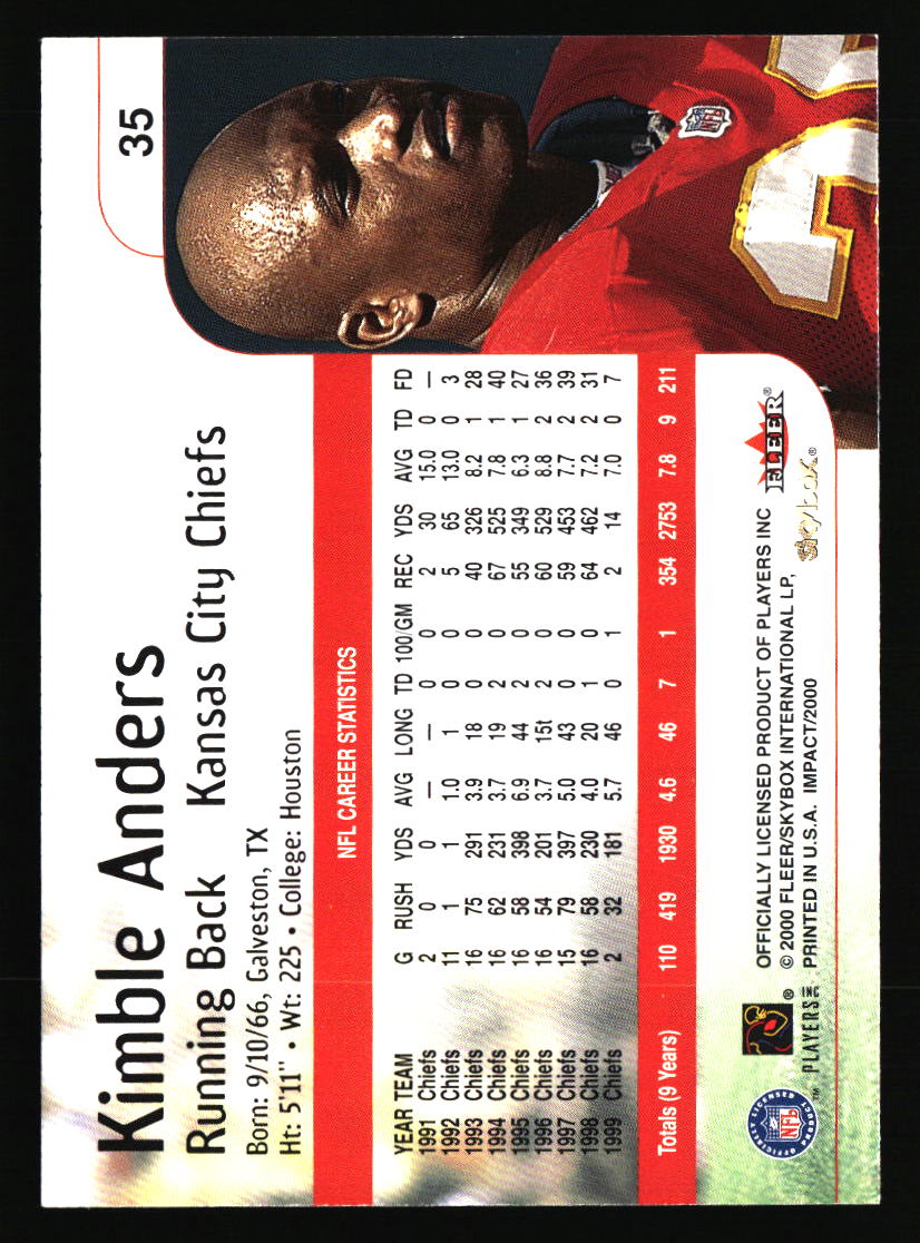 Kansas City Chiefs Football Cards - Choose from 100s Player Qty Discount - Pt 3 - Picture 195 of 493