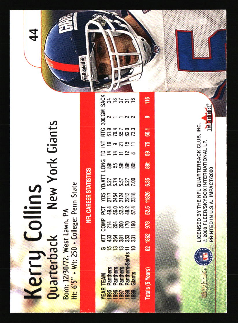 New York Giants Football Cards - Choose from 100s Player Qty Discount - Part 3 - Picture 145 of 499