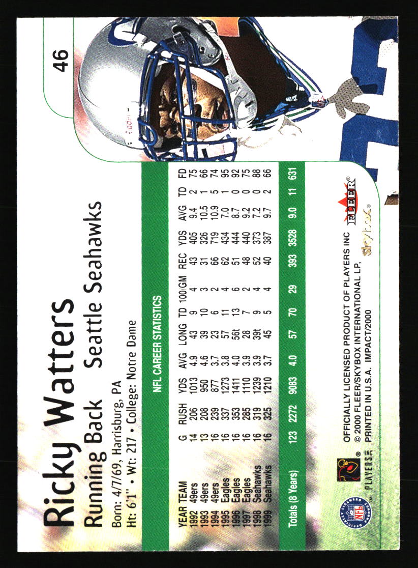 Seattle Seahawks Football Cards - Choose from 100s Player Qty Discount - Part 3 - Picture 307 of 499