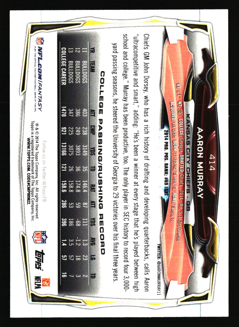 Kansas City Chiefs Football Cards - Choose from 100s Player Qty Discount - Pt 3 - Picture 203 of 493