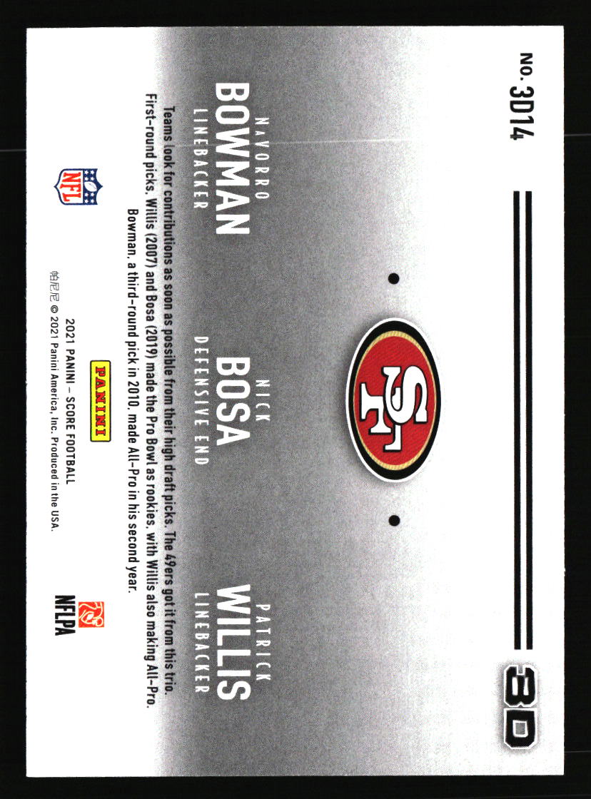 San Francisco 49ers Football Cards - Choose from 100s Player Qty Discount - Pt 4 - Picture 289 of 499